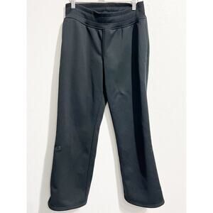 Under Armour Storm Fleece Lined Pants Womens Medium Black Pullon Sweatpants